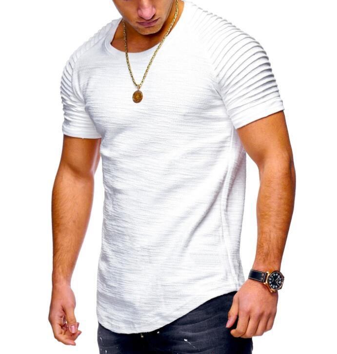 Casual T-tröjor För Mänträningsoverall Herr Casual T-shirt