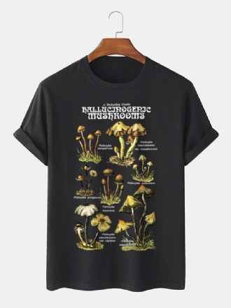 Herr 100% Bomullssvamp Sortera Grafiskt Tryck Community Spirit T-shirt