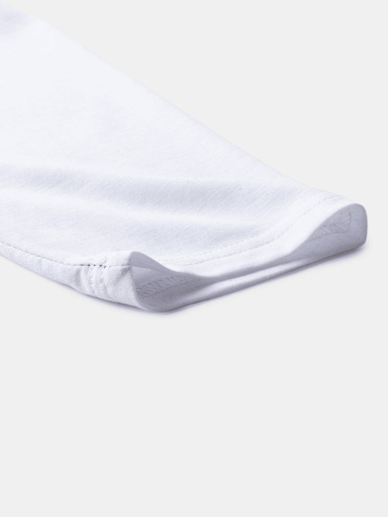 Kreativ Långärmad T-shirt För Skarvningsgest För Män
