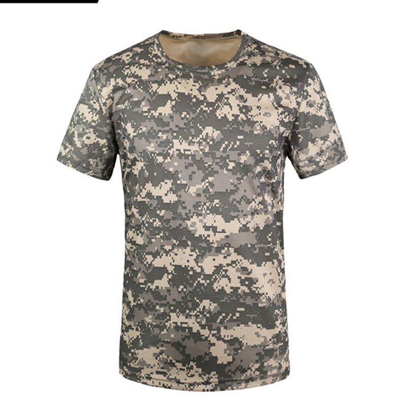 Ny Utomhus-t-shirt För Män Med Kort Ärm Som Andas Och Torkar Snabbt