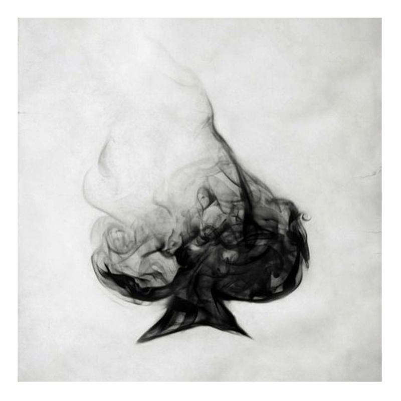 Smoke Poker Of Spades Kortärmad T-shirt