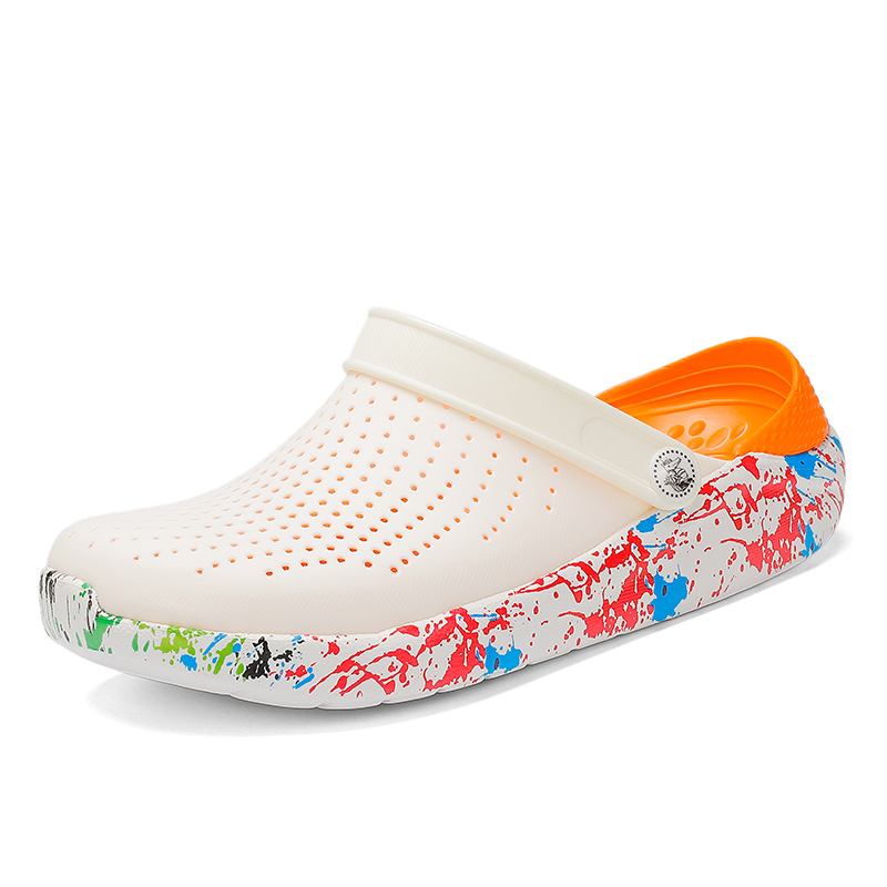 Herrmode Graffiti Personlighet Outdoor Beach Sandaler Och Tofflor