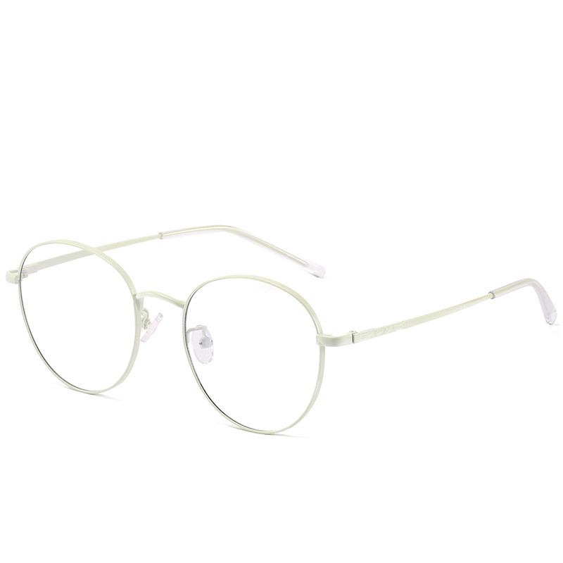 Elastisk Lack Platt Spegel Kvinnor Kan Utrustas Med Myopia Glasögon Ram Ljus Glasögon