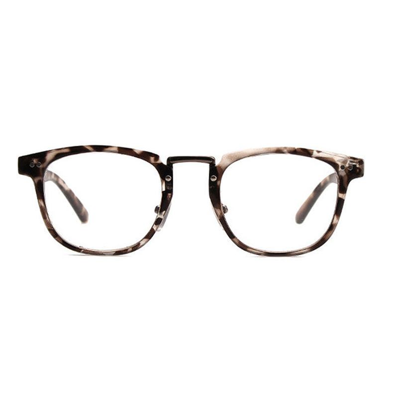 Män Kvinnor Vintage Clear Lens Eyewear Sexiga Katt Eye Retro Transparent Computer Eyeglasses