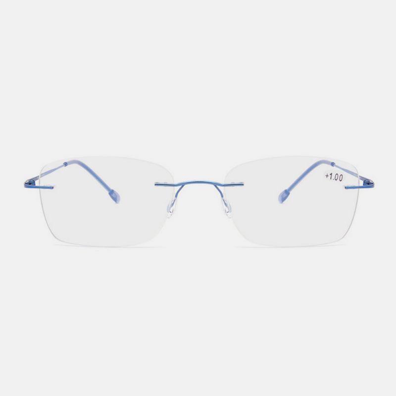 Unisex Dual-use Ramlös Multi-focus Anti-blue Light Intelligent Automatisk Zoom Läsglasögon Prebyopic Glasögon
