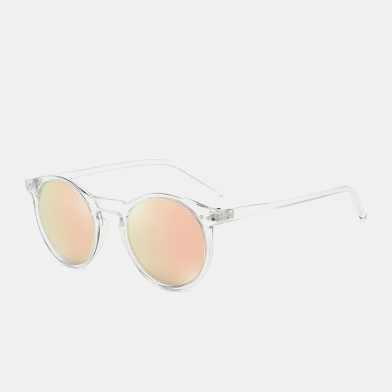 Unisex Gradient Lens Transparent Full Frame Uv-skyddsbelagda Solglasögon