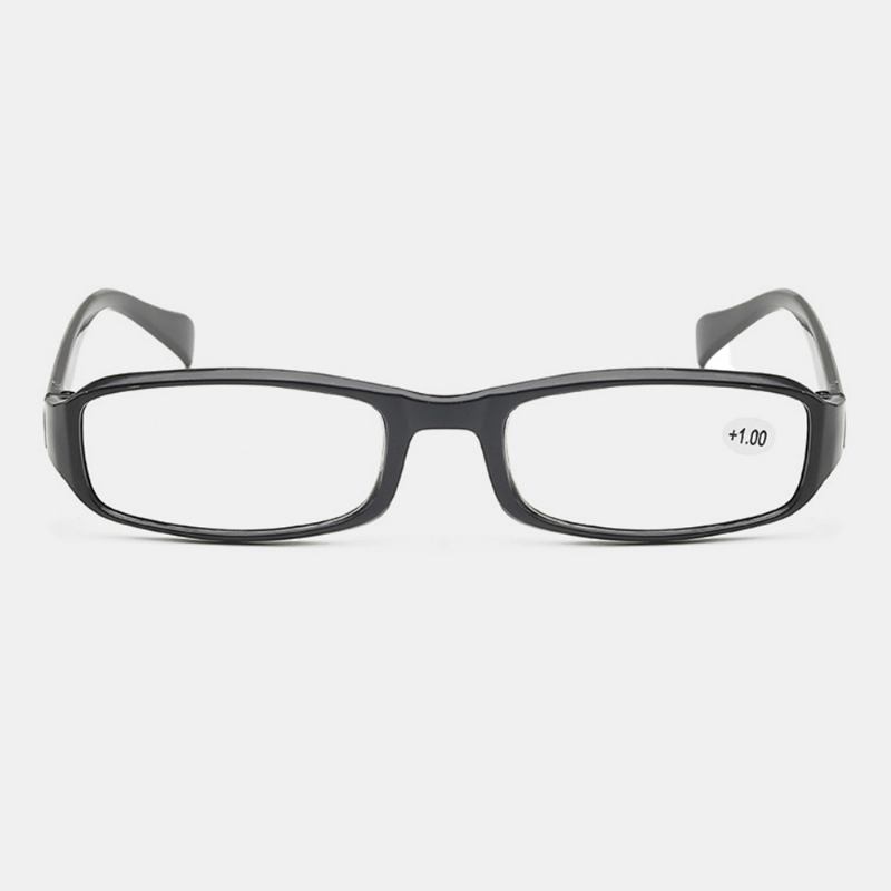 Unisex Helbåge Resin Len Läsglasögon Bärbara High-definition Presbyopia Glasögon