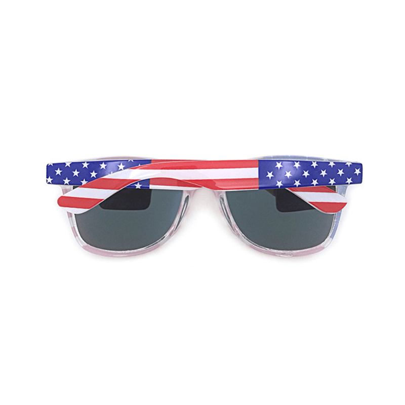 Unisex Patriotic Polarspex 80-tal Retro Trendiga Snygga Solglasögon
