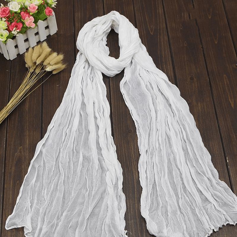 Bali Pure Cotton Garn Vik Scarf Barn Candy Färg Autumn