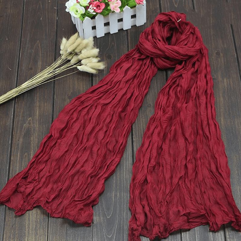 Bali Pure Cotton Garn Vik Scarf Barn Candy Färg Autumn
