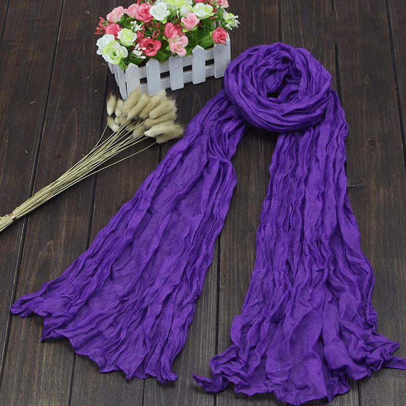 Bali Pure Cotton Garn Vik Scarf Barn Candy Färg Autumn