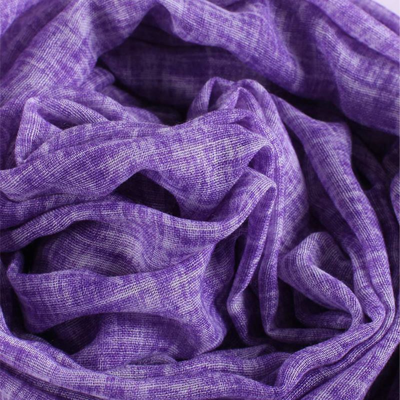 Lyza Kvinnor Höst Mjuk Varm Scarf Färgglad Casual Utomhus Solid Party Scarves Sjal
