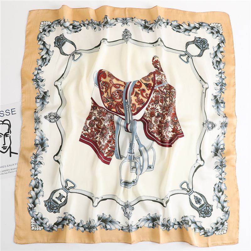 Mode All-match Simulation Silk Scarf För Kvinnor