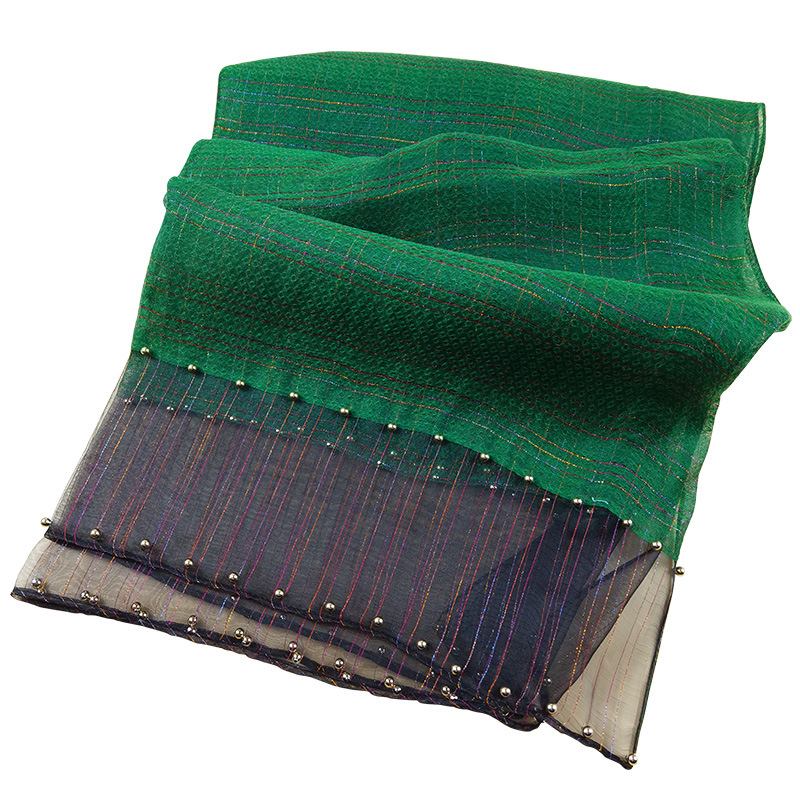 Small Doft Elegant Sunscreen Sjal Sidenscarf