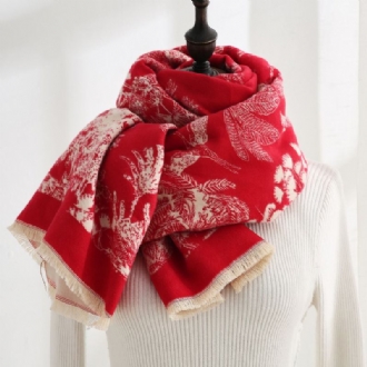Super Fairy Cashmere Scarf Winter Lady