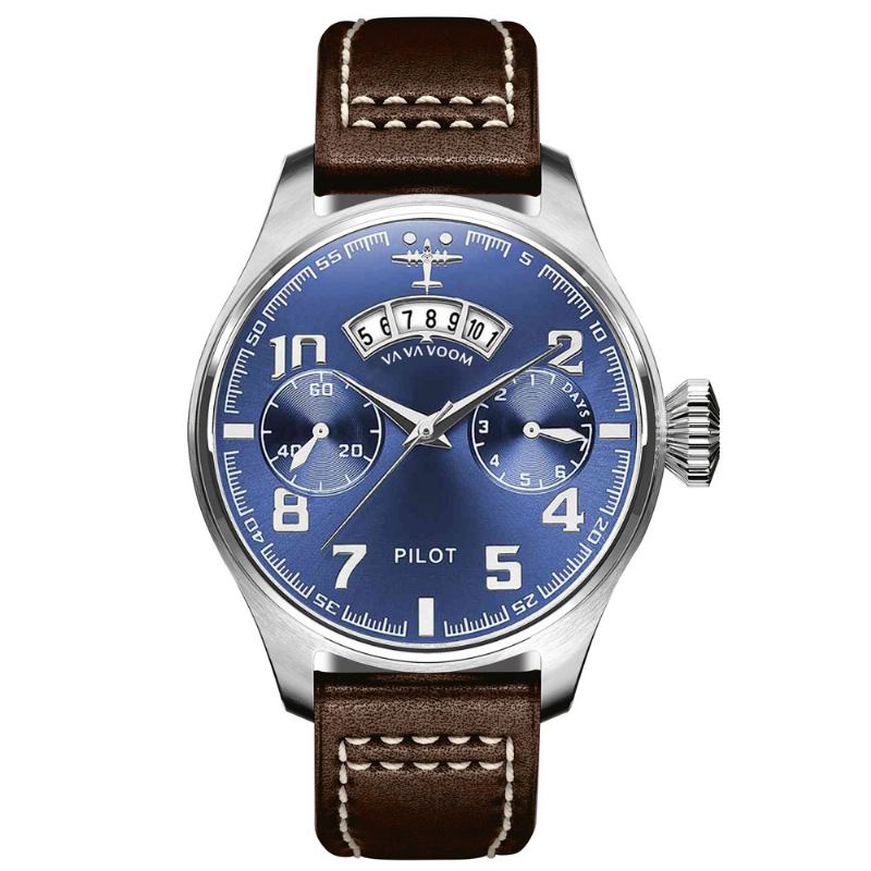 Datum Display Dekorativ Urtavla Herr Armbandsur Casual Style Quartz Watch