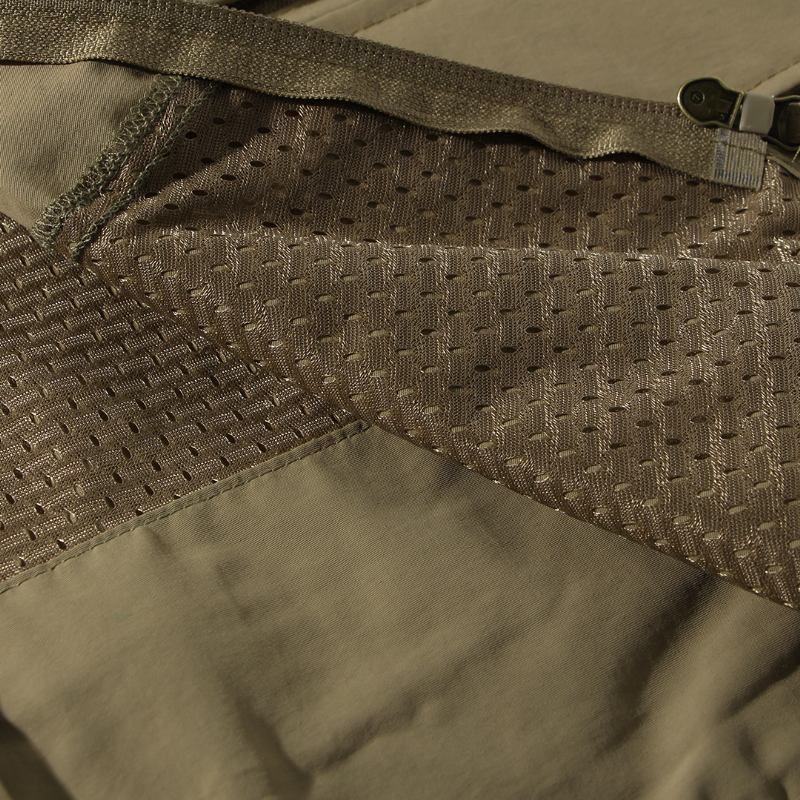 Herr Outdoor Multi Pockets Dragkedja Enkelknäppt Väst