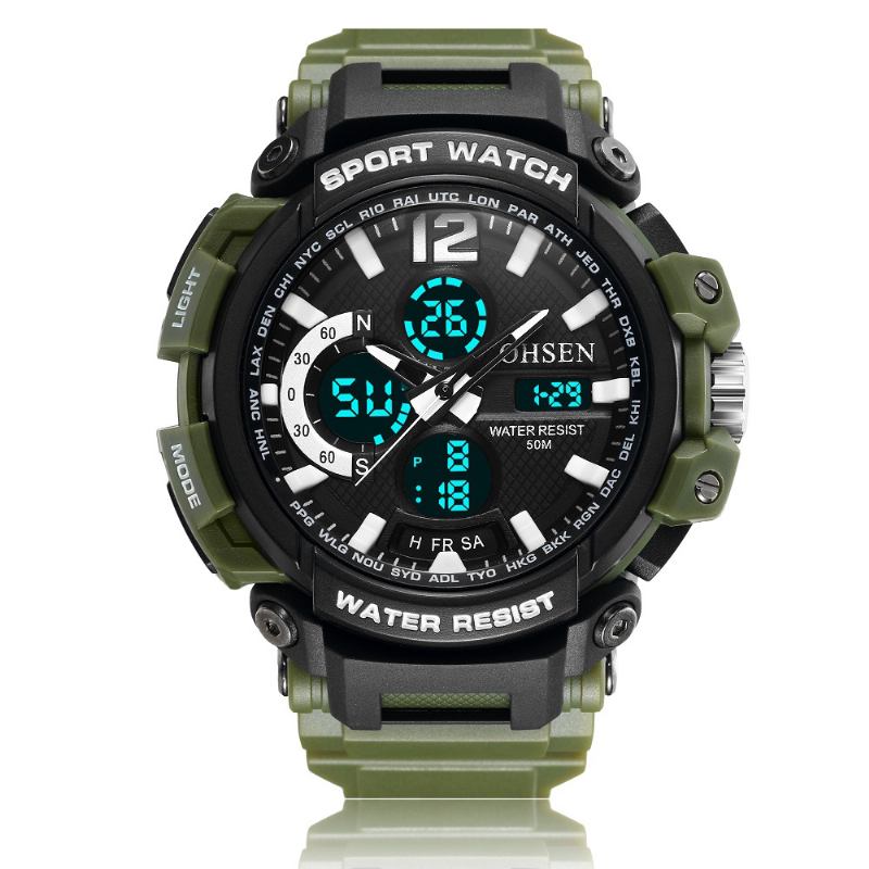 Led-larm Vattentät Digital Watch Herr Dam Student Sport Watch