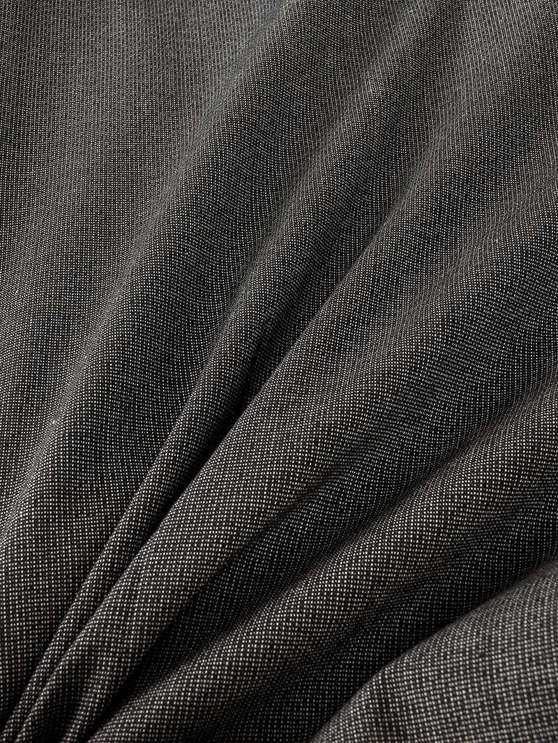 Herr Vintage Mönster V-neck Tie Side Kimono Cotton Lös Kort Loungewear Set