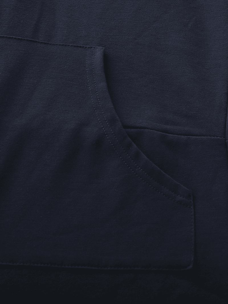 Nytt Mode För Män Casual Patchwork Kortärmad Jumpsuit Sovkläder