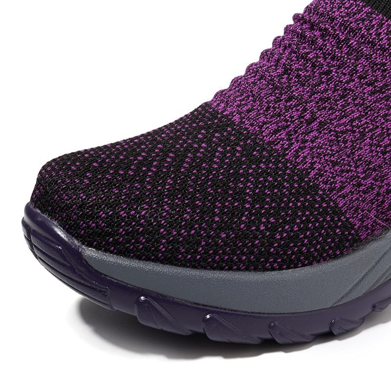 Kvinnor Casual Skor Mesh Dämpade Outdoor Sneakers