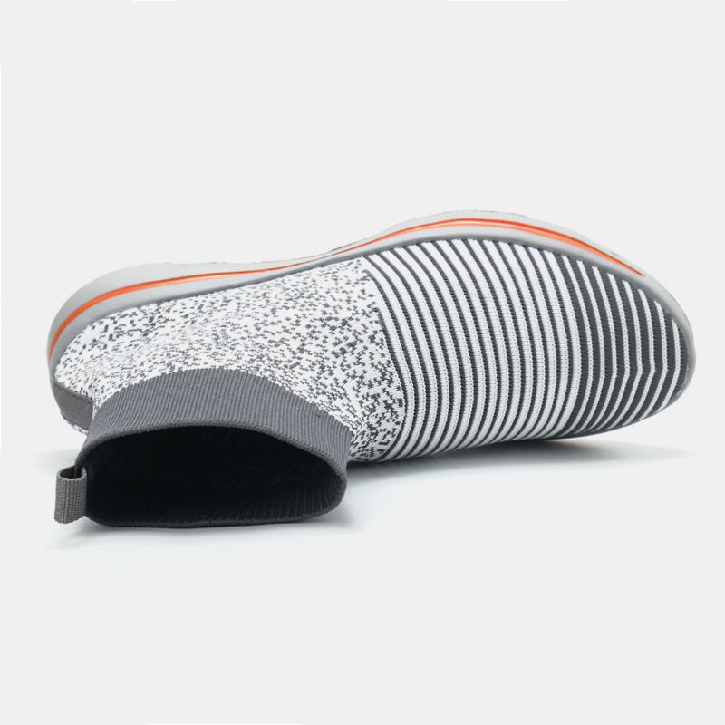 Kvinnor Mjukt Ljus Mesh Andas Högtopp Sneakers