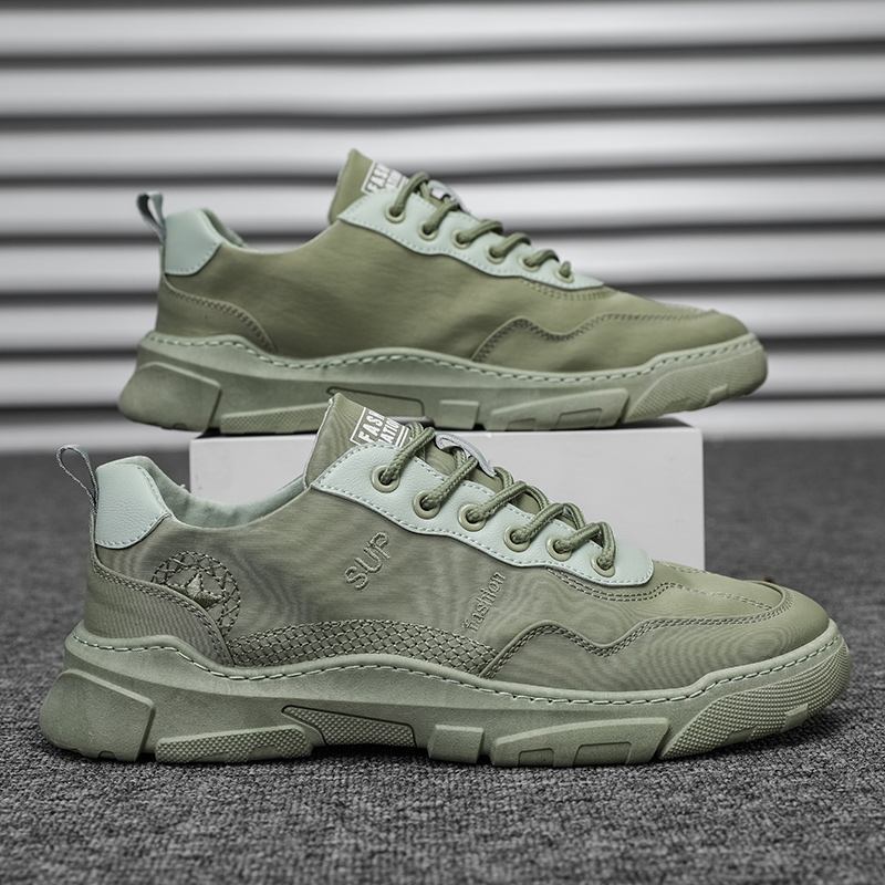 Män Andas Botten Halkfria Mjuka Sport Casual Court Skor