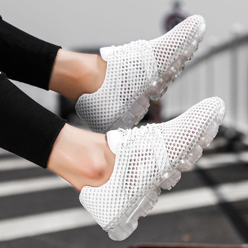 Män Andas Mesh Athletic Skor Casual Sport Skor