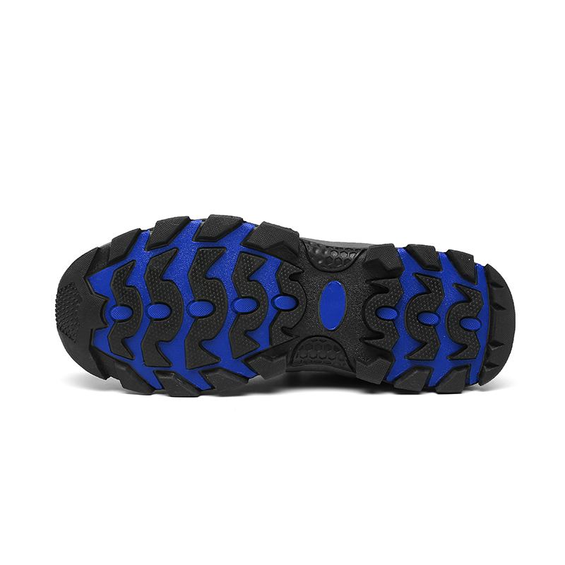 Män Andas Mesh Splicing Mjuk Sula Halkfri Utomhus Casual Klätterskor