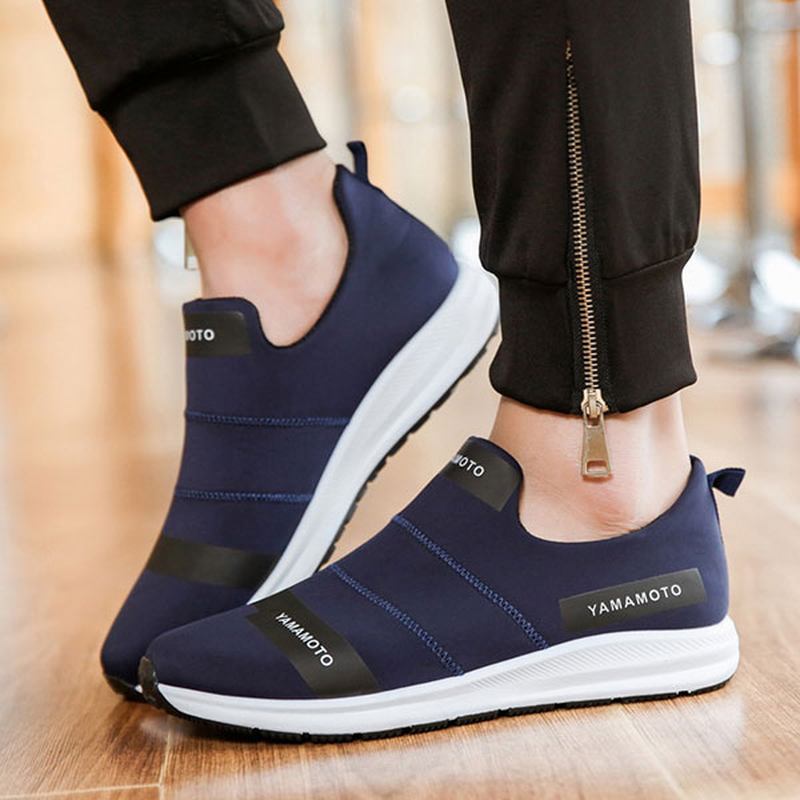 Män Andas Slip On Soft Loafers Casual Sneakers