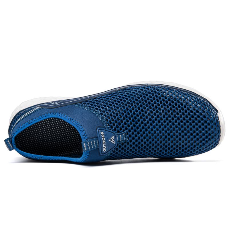 Män Mesh Andas Halkfri Lättvikts Slip On Outdoor Casual Wading Skor