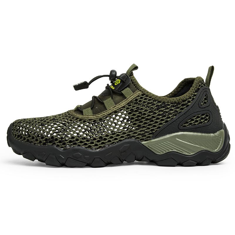 Män Mesh Andas Lätta Halkfria Klättring Casual Outdoor Skor