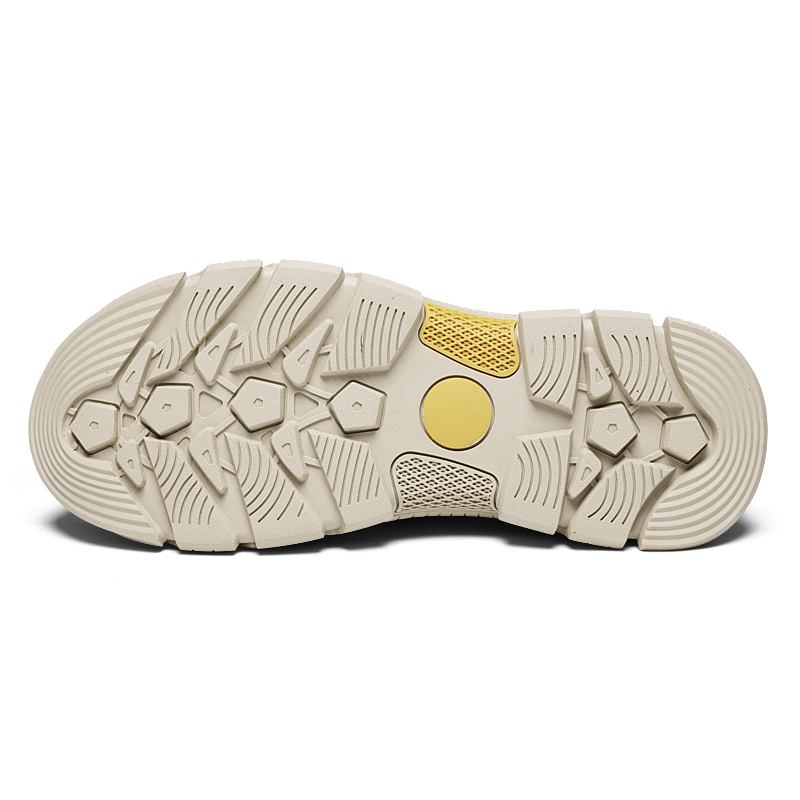 Män Outdoor Mesh Mocka Andas Casual Vandringsskor