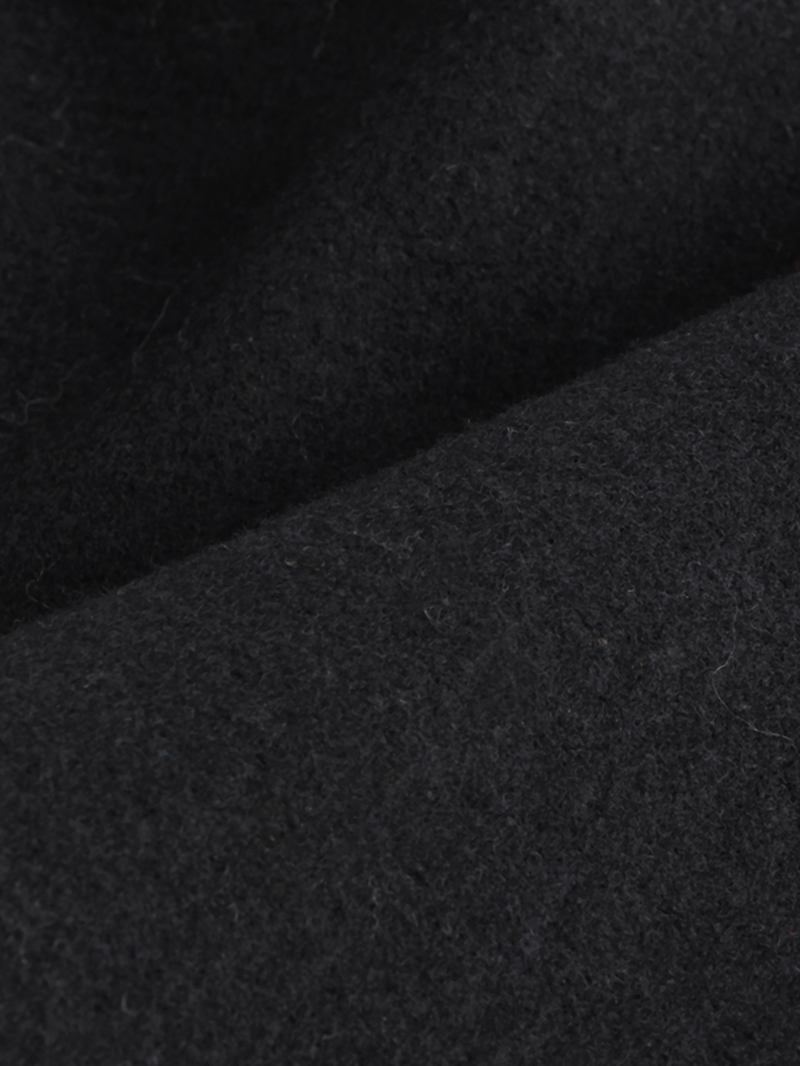 Ullblandningar För Män Mellanlånga Kappor Business Casual Ull Trenchcoats