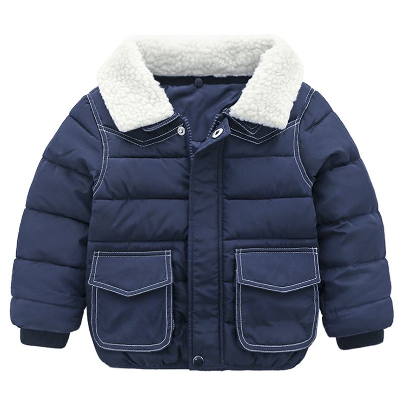 Enkel Cotton Coat Baby Coat Baby Vadderad Coat