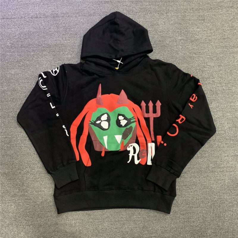 Bokstavstryck T-shirt Med Rund Hals Hoodie Sweatshirt