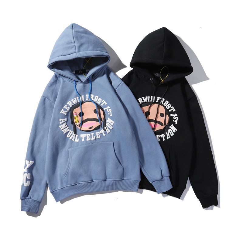 Co-branded Charity Hoodie Tecknad Tröja Huvjacka För Män Och Kvinnor