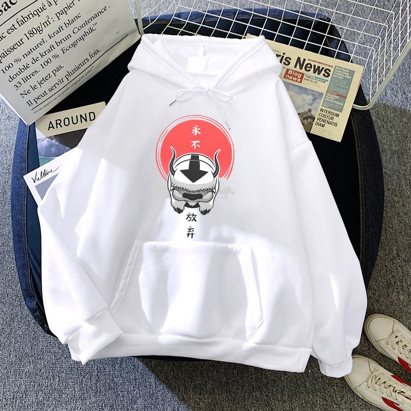 Herrtryckt Casual Loose Sports Hoodie