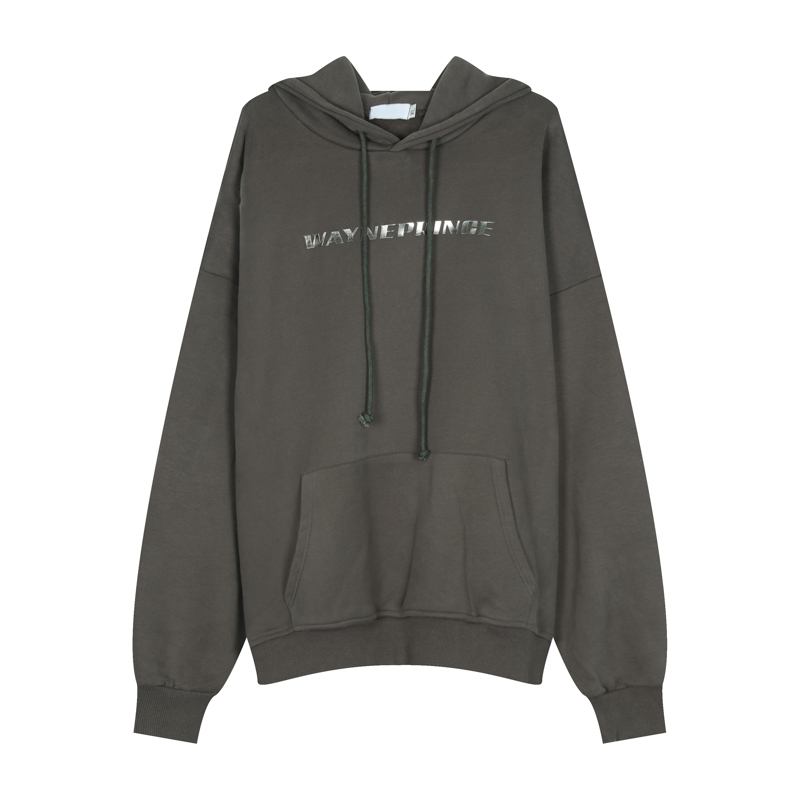 Koreansk Metall Letter Design Sense Of Simple Sweater