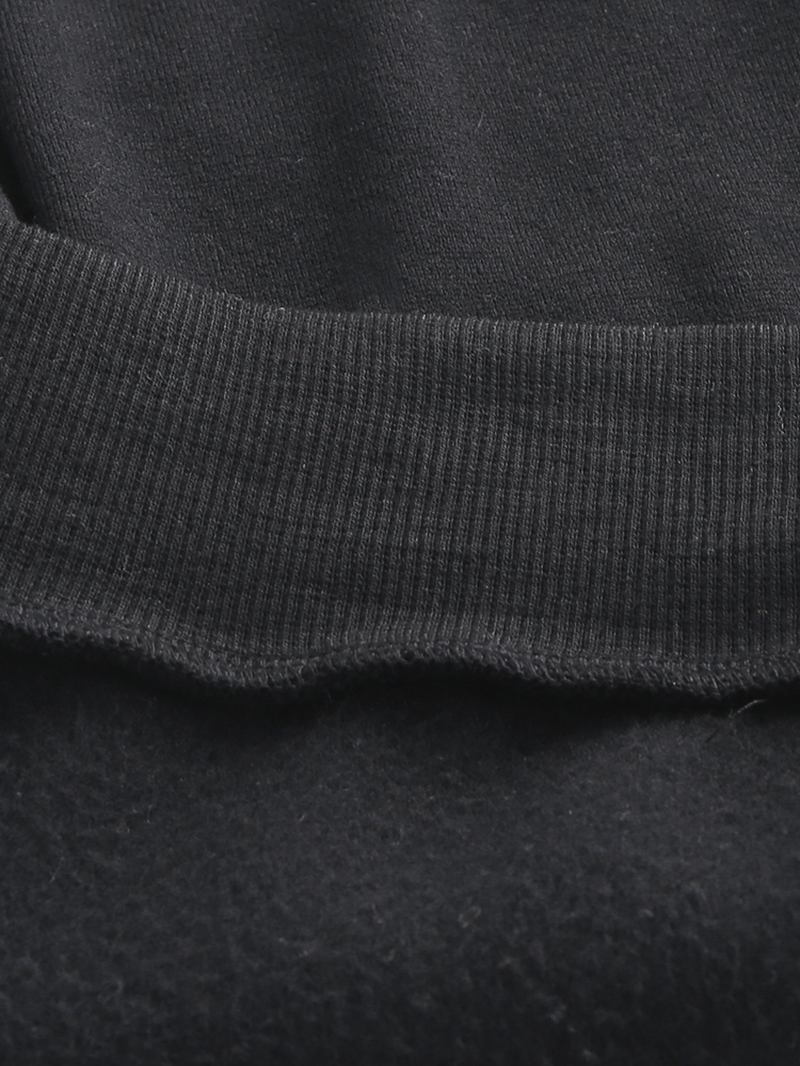 Modemönster För Herrtryckning Hooded Dragstring Långärmad Casual Sweatshirt
