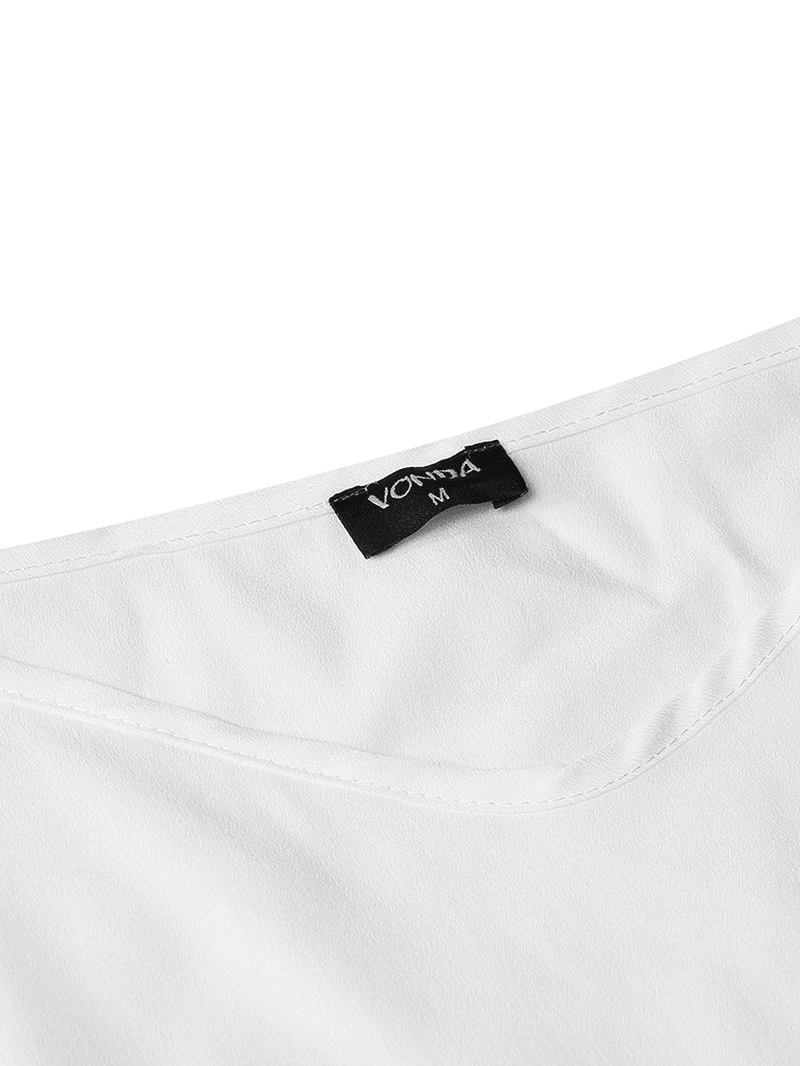 Dam Spaghetti Strap Lång Klänning Sommar Slip Dress