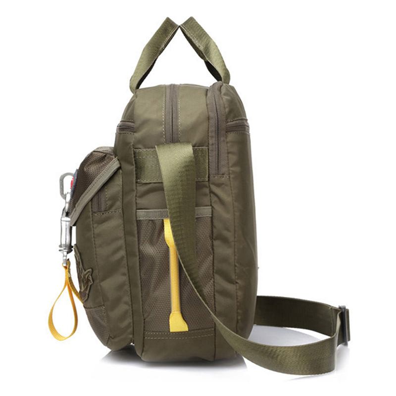 Herr Nylon Anti-scratch Handväska Casual Vattentät Sport Axelväska