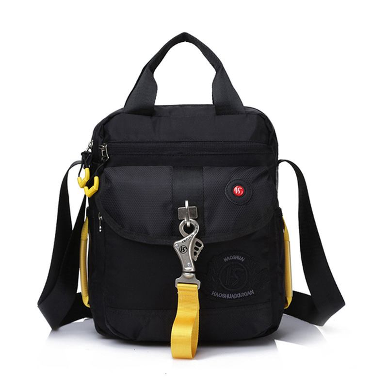 Herr Nylon Anti-scratch Handväska Casual Vattentät Sport Axelväska