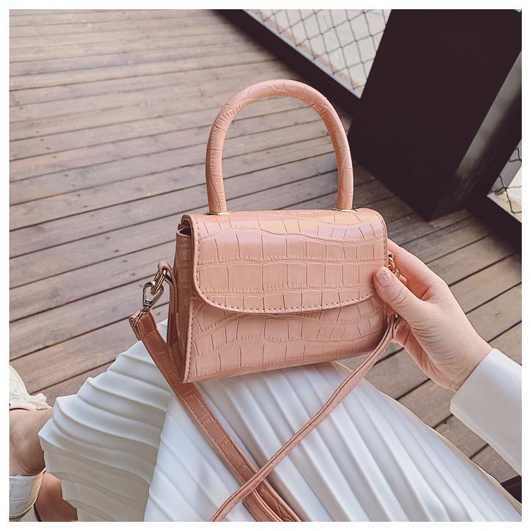 Krokodilmönster Crossbody-väskor För Kvinnor