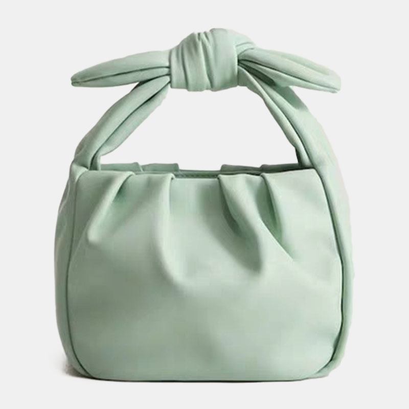 Kvinnor Bow Pouch Solid Casual Handväska Axelväska