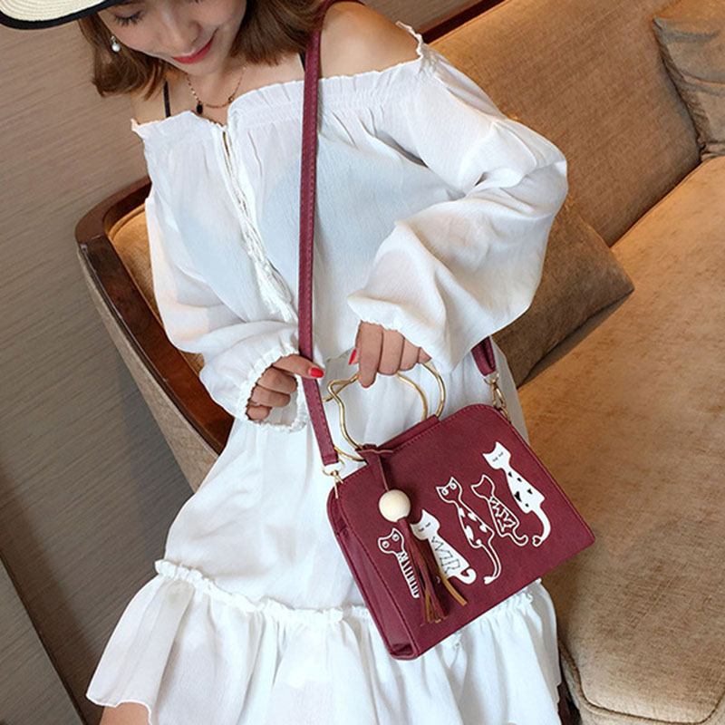 Kvinnor Casual Beauty Populär Handväska Crossbody Bag Axelväska För Party Date
