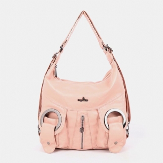 Kvinnor Multi-carry Vattentät Stöldskydd Crossbody-väska Med Stor Kapacitet Axelväska Handväska Ryggsäck
