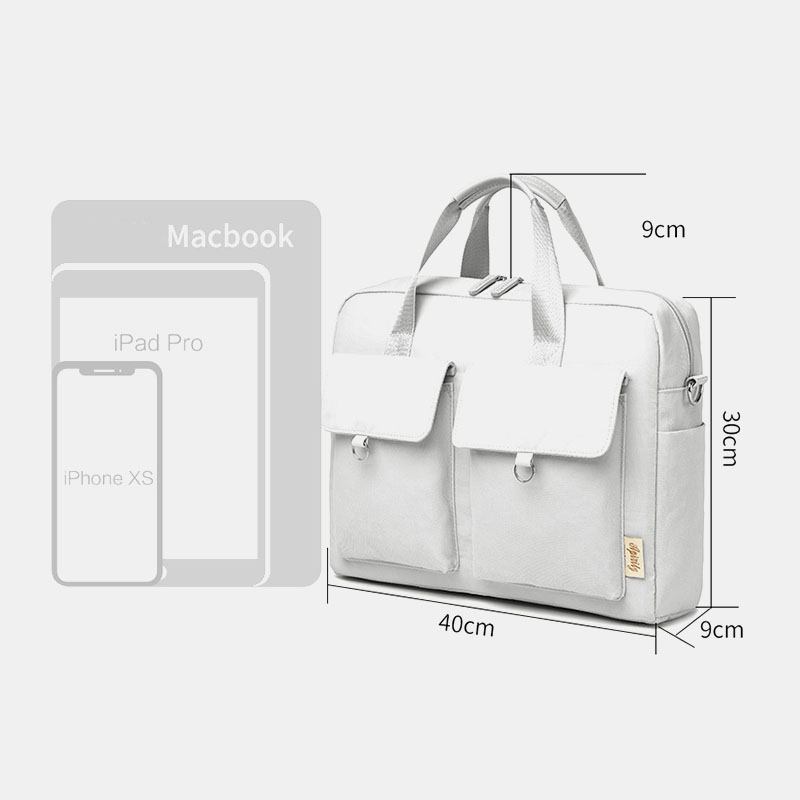 Kvinnor Oxford Multifunktions Handväska Med Stor Kapacitet Casual Axelväska Crossbody-väskor