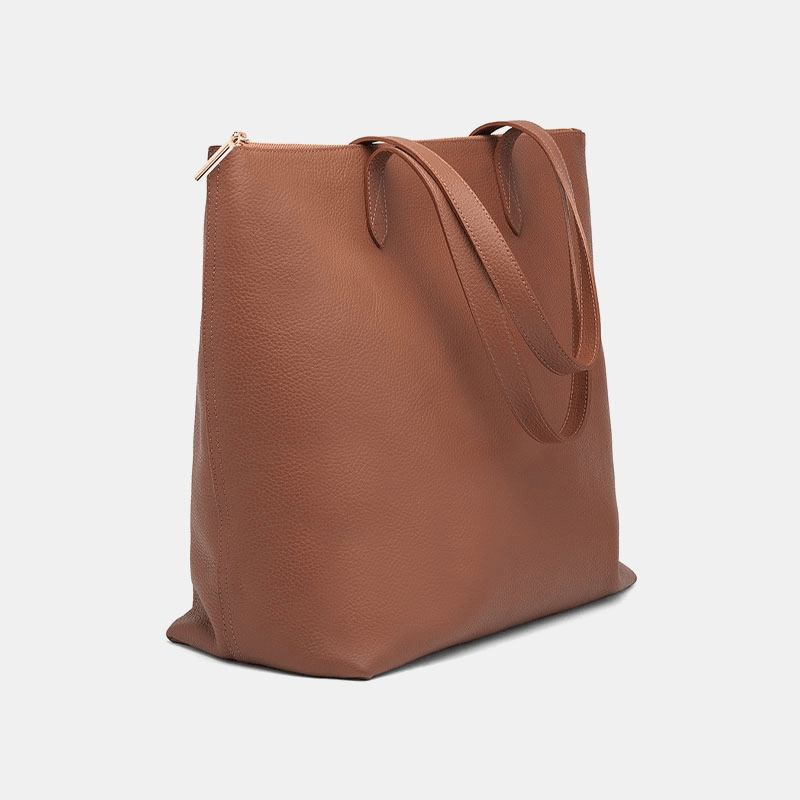 Kvinnor Pu-lädernyckelring Multi-pocket Laptopväska Med Stor Kapacitet Portfölj Business Handväska