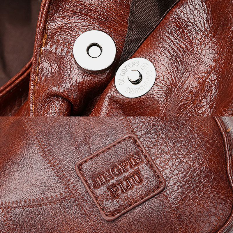 Kvinnor Retro Solid Tygväska Med Stor Kapacitet Axelväska Handväska